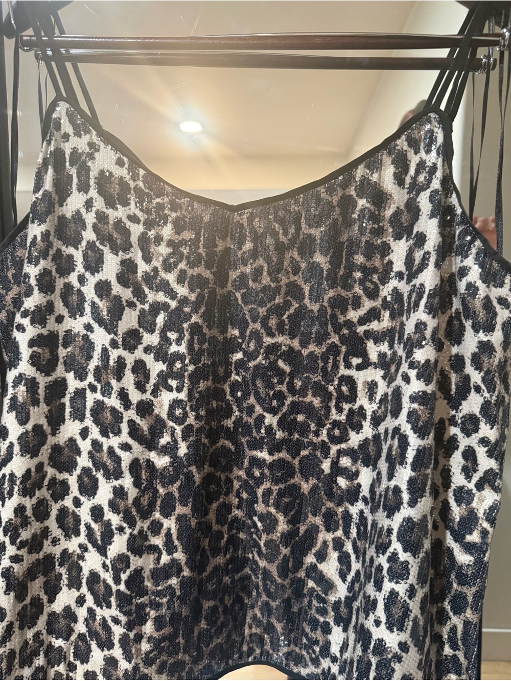Vince Camuto Black Top with Pink Size Tag